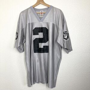 Las Vegas Raiders Jersey Shirt Mens XL NFL Football Russell 2 Polyester